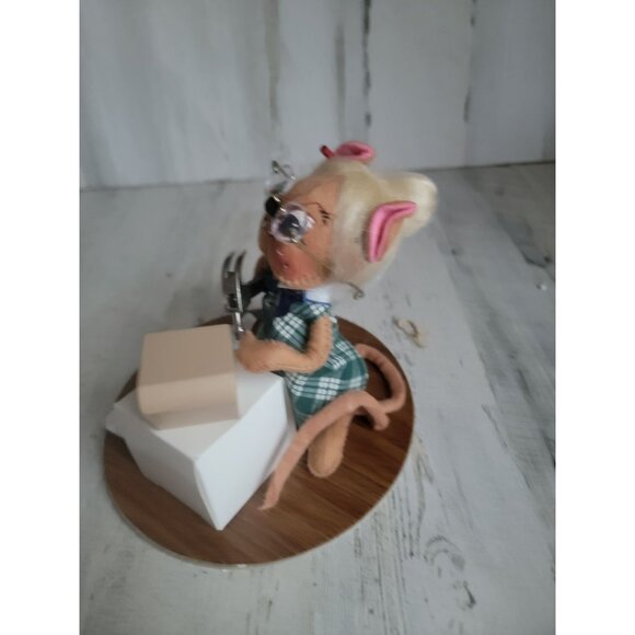 Annalee secretary mouse broken computer doll Society - Picture 4 of 7